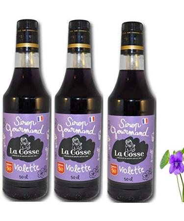 Violet Syrup Set of 3