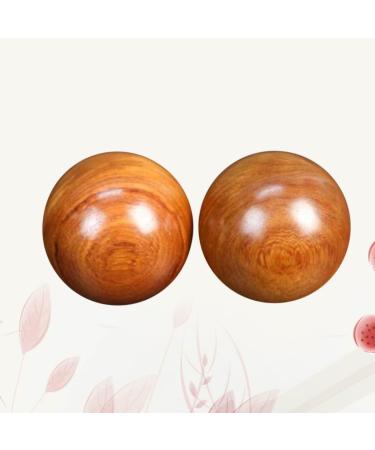 Healeved 6-Pack Baoding Balls - Chinese Health & Massage Therapy Balls for Hand Fitness | Mahogany & Bamboo Traditional Massage Rollers - Buy Online on GoSupps.com