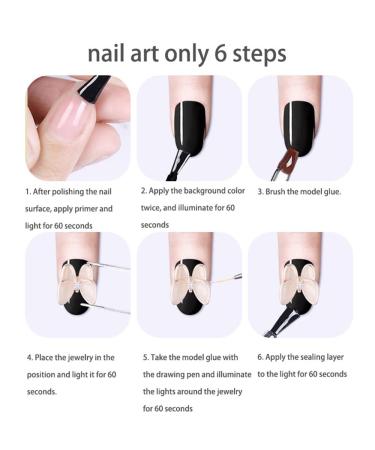 40 Pcs Cute Nail Charms for Acrylic Nails - Resin Cartoon Rhinestone Kawaii Nail Jewelry DIY Craft Accessories - 0.55 x 0.43 inch - Buy Online on GoSupps.com