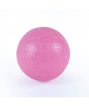 NRS Healthcare Hand and Wrist Gel Exercise Ball Soft Resistance Pink