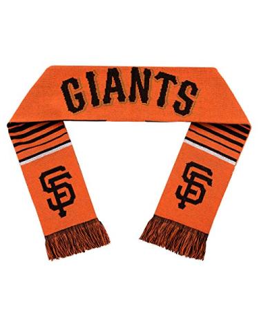 FOCO MLB San Francisco Giants Reversible Stripe Scarf