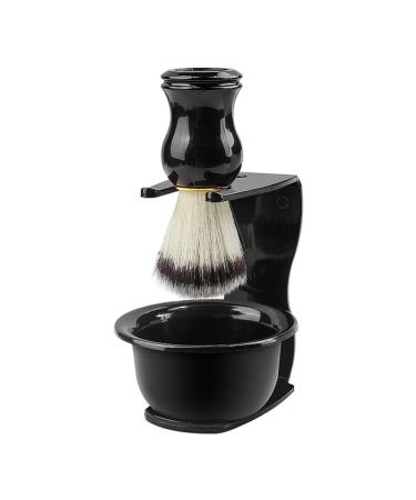Veenewy Men's Shaving Bowl Brush Set Barber Shaving Tools Washing Face Shaving Bowl Brush