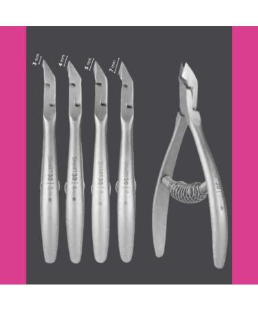 STALEKS PRO for Natury Nails Professional Cuticle Pliers 4 mm Stainless Steel Smart 30-4 - Buy Online on GoSupps.com