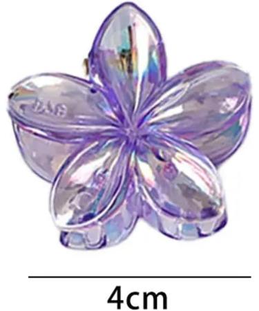 Hair clips Claw Clips 1 Pc Shine Flower Hair Claws Women Girls Beach Sweet Hair Clips Girls Hair Crab Barrettes Hair Accessories-4-A(Pour) - Buy Online on GoSupps.com