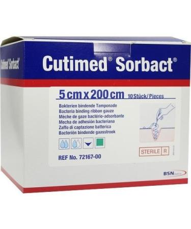 BSN Medical 72167-00 Cutimed Sorbact dressing 5 cm x 200 cm 10 pieces