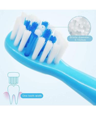 Clenp Children's Cartoon Waterproof Sonic Electric Toothbrush - Rechargeable Music Blue (1 Pack) - Buy Online on GoSupps.com