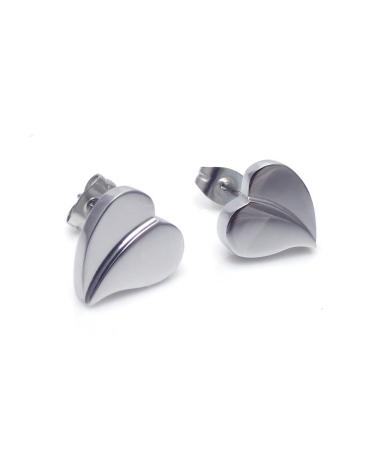 ENERGETIX 4 You 2123p Heart Fashion neodymm Magnet Heart ear plug coracao coeur medical stainless steel nickel -free allergy -free + jewelry pouch