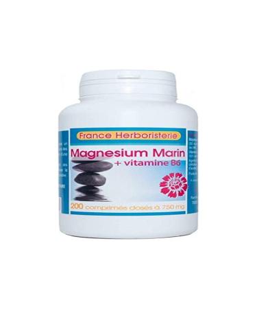 200 MARINE MAGNESIUM TABLETS dosed at 548 mg.