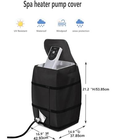 Whirlpool Heating Pump Cover - Anti-UV Protection & Insulated Spa Thermal Cover for All-Weather Use - Buy Online on GoSupps.com