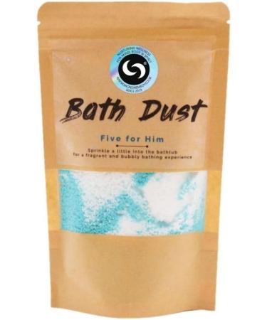 Five for Him' Magic Bubble Bath Dust. The Vibrant Relaxing Magical Luxury Powdered Bath Bomb Experience with Shea Butter 190g  - Buy Online on GoSupps.com