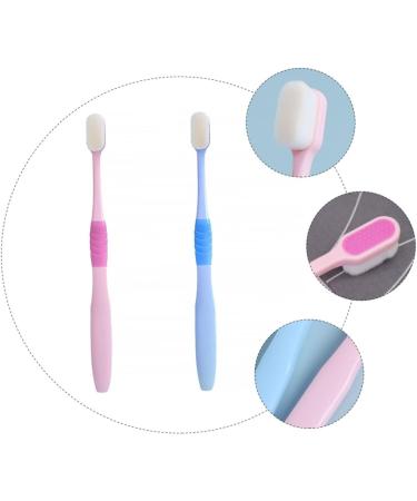 Minkissy 6 pcs Soft Toothbrush Set for Adults | Micro Hand Toothbrushes | Ultimate Oral Hygiene & Gum Care | Family Package - Buy Online on GoSupps.com