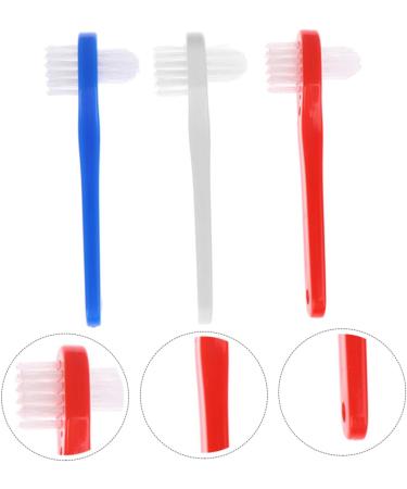 Buy Healvian 9-Piece Toothbrush Set for Dentures & Braces - Double-Sided Cleaning Accessories for Prosthesis Care - Buy Online on GoSupps.com