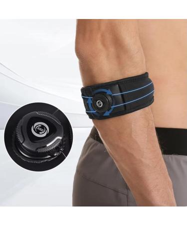  Juqoyue Adjustable elbow brace for tennis elbow breathable and nonslip support band elbow protection for gym and sports L - Buy Online on GoSupps.com