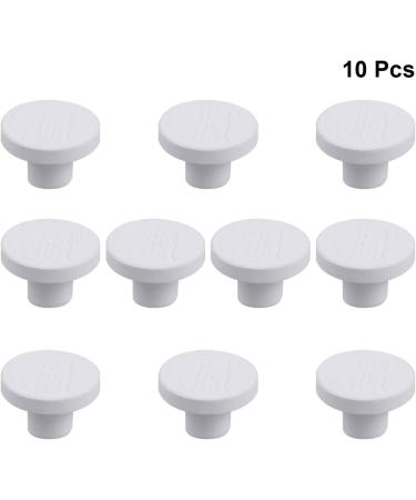 VILLCASE 10pcs Coral Frag Plug - Acrylic Aquarium Coral Rack Holder Base & Stand | White Aquarium Accessories - Buy Online on GoSupps.com