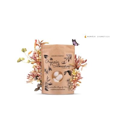 Memoir Organic Silkworm Finger Rub - Ultimate Facial Cleanser for Blackhead & Acne Scar Removal Anti-Aging Beauty Scrub for Healthy Glowing Skin - Buy Online on GoSupps.com