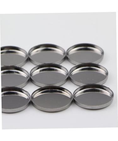 OHPHCALL 2pcs 15 Empty Cosmetic Empty Eyeshadow Case Empty Makeup Travel Makeup Case Estuche De Maquillaje mediumx2pcs Silverx2pcs - Buy Online on GoSupps.com
