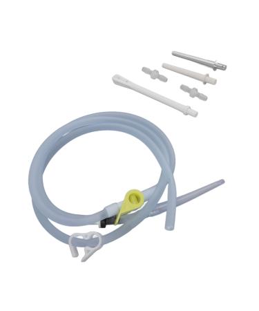 Weikeya Medical Enema Kit Enema Tube Silicone Deep Cleaning Odorless 1.5m for Enema Bucket