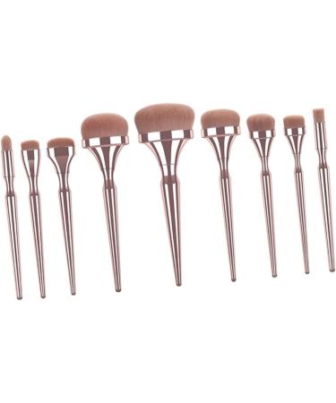 9st Makeup Women's Suit Makeup Brush Cosmetic Brush Professional Makeup Brush Powder Brush Makeup Brush For Women Adjusting Rubber Handle Main - Buy Online on GoSupps.com