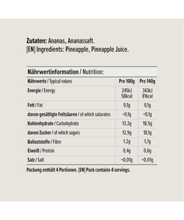 Buy Amazon Pineapple Whole Slices in Juice - 560g | Premium Quality International Shipping - Buy Online on GoSupps.com