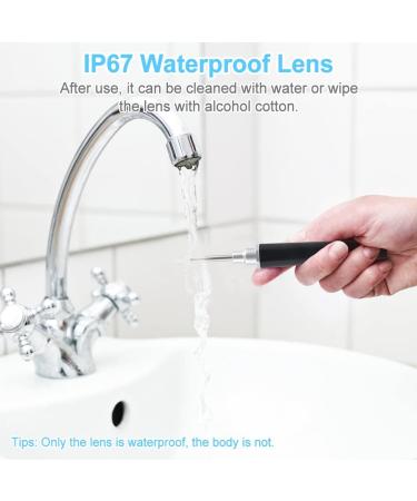 Buy Soarfly 1920p FHD Wireless Ear Wax Removal Otoscope - IP67 Waterproof 360 Wide Angle Camera 6 LEDs for Adults & Kids - Buy Online on GoSupps.com