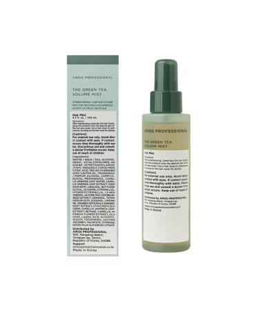 AMOS PROFESSIONAL The Green Tea Volume Mist | Root Lifting & Volumizing for Fine Hair Korean Hair Styling Spray Texturzing Spray 4.7 fl. Oz - Buy Online on GoSupps.com