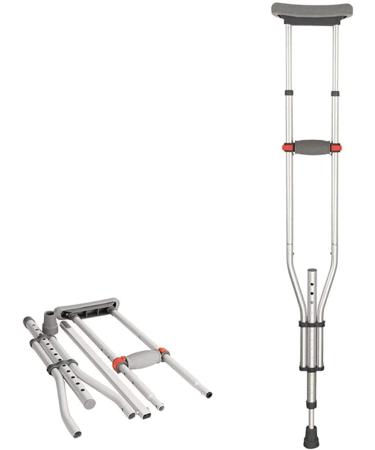 Crutches for Adults Underarm Underarm Crutches for Adjustable Lightweight Aluminum Adjustable Folding Armpit Crutches Crutches for Disabled Elderly for Adults and Teenager Great fo Lucky Star - Buy Online on GoSupps.com