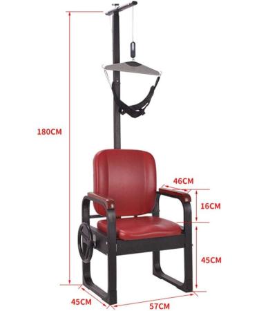 Adjustable Cervical Vertebrae Traction Chair - Relieve Neck Pain & Improve Posture at Home | Dehner Physiotherapy Device - Buy Online on GoSupps.com