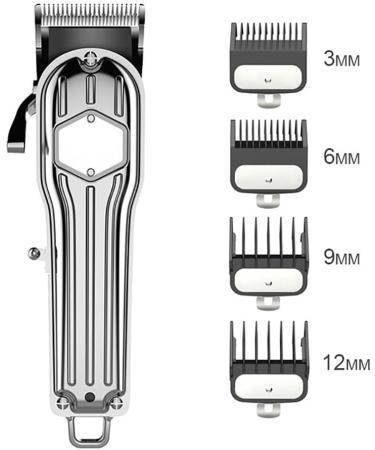 Professional USB Rechargeable Hair Clippers for Men - Cordless Electric Trimmer & Beard Trimmer | International Shipping Available - Buy Online on GoSupps.com
