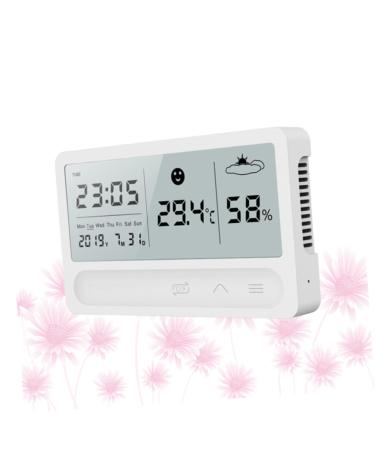ULTECHNOVO Humidity Meter & Temperature Gauge | Accurate Indoor Hygrometer & Humidity Checker for Optimal Home Comfort - Buy Online on GoSupps.com