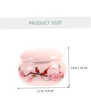 Beavorty Mini Pots 4 Pcs Powder Bottle Rouge Bottles Lip Balm Jar Loose Bulk Rouge Lipstick Jar Mini Dispensing Bottle - Buy Online on GoSupps.com