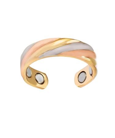 Magnetic Therapy Ring for Men and Women 3500 Gauss Magnet Can Relieve Arthritis Pain and Migraines (T) - Buy Online on GoSupps.com