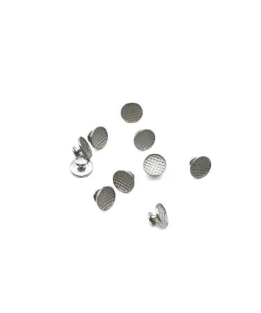 100Pcs Sino Dental Orthodontic Braces Lingual Buttons Bondable Round Mesh Base 10pcs/Pack