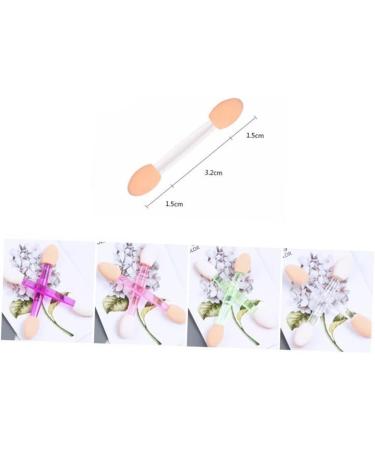 FRCOLOR 30pcs Eye Eyeshadow Double-ended Cosmetic Shadow Applicators White Makeup Women Disposable - Buy Online on GoSupps.com