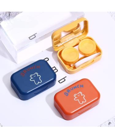 Buy Miedeon 4-Pack Travel Contact Lens Containers - Durable Lens Cases for Safe Storage - Buy Online on GoSupps.com