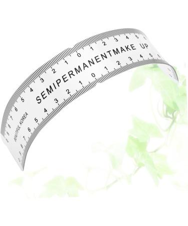 Healeved 4 Pcs Eyebrow Shaper Ruler Pen Brow Mapping Tool Eyebrow Shaping Tool Reusable Eyebrow Ruler Measure mediumx4pcs Blackx4pcs - Buy Online on GoSupps.com