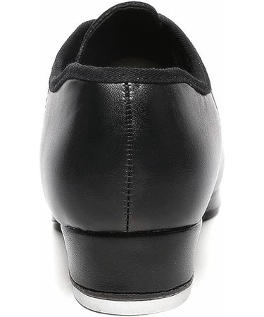 Child Black Tap Shoes for Girls and Boys - Lace Up Dance Shoes (Toddler/Big Kid) - Size 4 - Buy Online on GoSupps.com