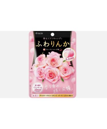 KRACIE JAPAN Fuwarinka Fruity Rose Chewy Candy