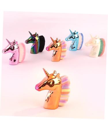 Ipetboom Nail Dust Cleaning Loose Powder Beauty Brush Nail Clean up Pen Nail Cleaner Makeup Brush Nail Cleaning Brush Mineral Foundation Powder Couple Toys Plastic Foundation Brush Make up 8.8x8x3.3cm Assorted Color - Buy Online on GoSupps.com