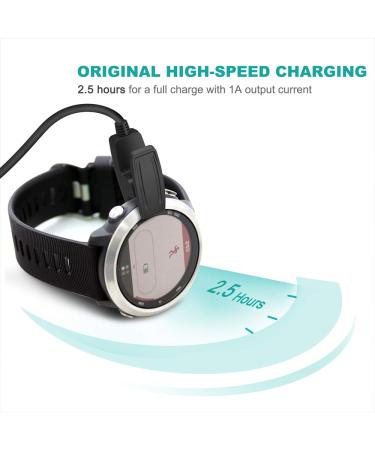 USB Charging Cable 100cm for Garmin Forerunner & Approach - Compatible with Multiple Models - GPS Smartwatch Accessories - Buy Online on GoSupps.com