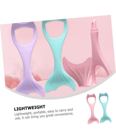 FOMIYES 2pcs Mascara Brush Lash Shield Tools Mascara Guard Makeup Tool Lash Mascara Guide Eyelash Mermaid - Buy Online on GoSupps.com