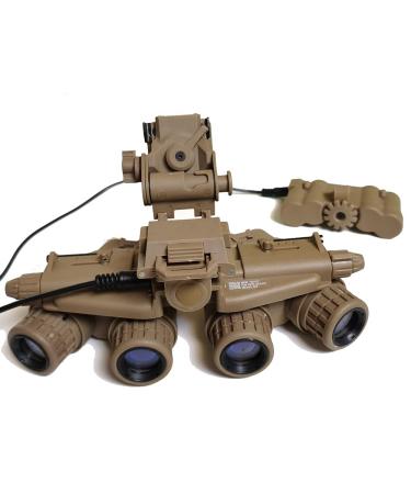 FMA Airsoft Paintball Non-Functioning GPNVG18 Night Vision Goggles Model Tactical Hunting Cosplay Dummy NVG L4G24 Helmet Mount Plastic Set