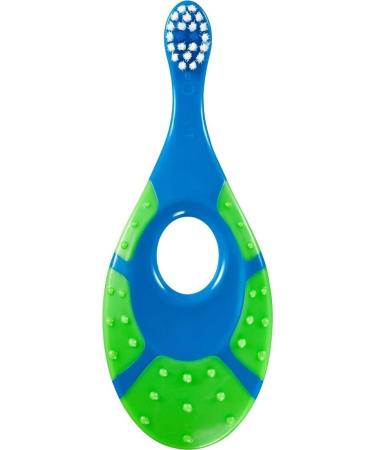 Jordan 6220100 Baby Toothbrush Step 1 with Teething Ring (0-2 Years) - Extra Soft 6 Pieces - Ideal for Teething Relief - Buy Online on GoSupps.com