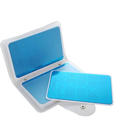 Yililay Nail Art Hot Stamping Plate Holder & Card Case - Silver Storage Box for Perfect Nail Art Printing - Buy Online on GoSupps.com