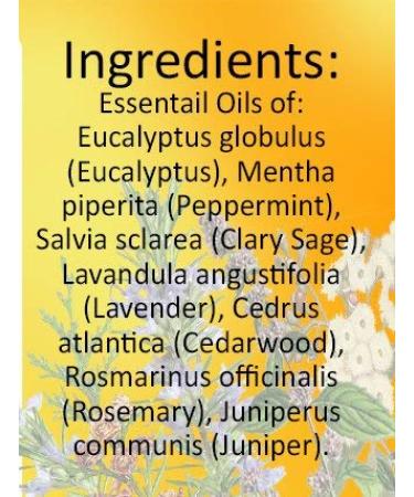 Easy Breathe Essential Oil Blend | Peppermint Eucalyptus & More | Aromatherapy by Creation Pharm - International Shipping Available - Buy Online on GoSupps.com