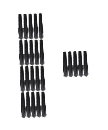 OHPHCALL 5sets Empty Eyeliner Bottle Mascara Tube Mascara Bottles Empty Liquid Eyeliner Tubes Black 5pcs*5