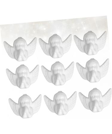 Lurrose 25pcs Models Decor Statue Pe Foam Mould Shape Ornament Christmas Angel Crafts Angel Ball Child Cupid - Buy Online on GoSupps.com