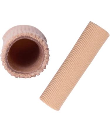 GEOOT Gel Toe Sleeve Protectors - 5 Pack Cushioned Tubes for Toe Pain Relief - Buy Online on GoSupps.com