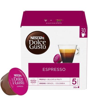  G n rique Dolce Gusto: Espresso Intense Capsules - Set of 16 Aromatic and Creamy Coffee Pods with a Capacity of 165 g for Automatic Coffee Machines - Set of 3 - Buy Online on GoSupps.com
