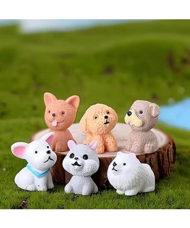 Comimark 12 pc Adorable Cartoon Dog Ornaments - Perfect for DIY Decorations & Cupcake Toppers! - Buy Online on GoSupps.com