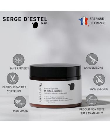 SERGE DESTEL PARIS Hair Mask 250g - Nourishing & Repairing Vegan Formula for Colored Hair - Buy Online on GoSupps.com